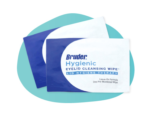 Bruder Hygienic Eyelid Wipes help clean the eye surface to remove bacterial prior to surgery